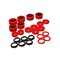 Energy Suspension FORD 2005-07 F250 SD, F350 SD 2/4WD STD & SUPER CAB BODY MOUNT SET Red 4.4121R - alternate 1